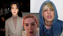 BTS žvaigždė Jiminas ir Saint Von Colucci