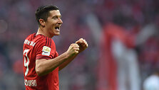 Robertas Lewandowskis pelnė du įvarčius