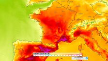 Prancūzijos užfiksuotas naujas &scaron;alies kar&scaron;čio rekordas &ndash; 44,3 laipsnio
