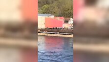 Koncerto ekranai i&scaron; Rusijos transliuos Narvos miestui