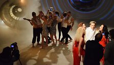 Sauliaus Prūsaičio muzikinio klipo filmavimo akimirka