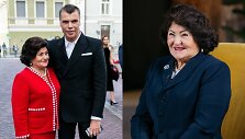 Juozas Statkevičius su mama Vanda