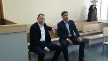 G.Zumaras ir G.Kamkalovas (de&scaron;inėje)