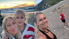 Ineta Stasiulytė su dukra Frėja