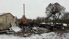 Gaisras kilo Konstantino ir Tatjanos Deriuginų namuose. Be pastogės liko 15 asmenų &scaron;eima. 