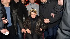 Julija Tymo&scaron;enko ir Arsenijus Jaceniukas