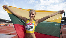 Airinė Pal&scaron;ytė &ndash; Europos vicečempionė