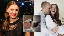 Ieva Zasimauskaitė ir Simas Grabauskas su dukra
