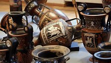 Dalis konfiskuotų kontrabandininkų archeologinių vertybių.