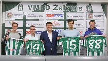 Egidijus Vaitkūnas, Pavelas Komolovas, Mindaugas Nikoličius, Semiras Kerla ir Mantas Kuklys