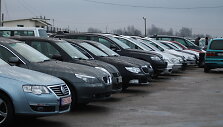 Panevėžio automobilių turguje