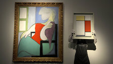 Pablo Picasso meilužės ir mūzos Marie-Therese Walter portretas &bdquo;Moteris, sėdinti prie lango&ldquo; 