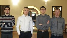  Ignas Kacevičius, Karolis Sereika Linas Sinickas ir Matas Sinickas