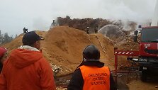 Gaisro gesinimas Radvili&scaron;kyje, &bdquo;Gairelitos&ldquo; įmonėje