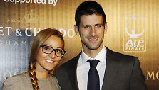 Jelena Ristič ir Novakas Džokovičius