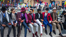Gatvės stilius: &bdquo;Pitti Uomo&ldquo; 2017 m.
