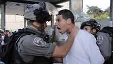 Izraelio policija sulaikė palestinietį demonstrantą