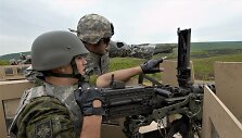 KASP karys tobulina &scaron;audymo įgūdžius PANG poligone &bdquo;Fort Indiantown Gap&ldquo;, 2008 m.