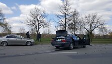Kaune susidūrė du BMW