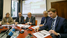 Miesto valdžios spaudos konferencija