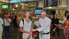 Žygimantas Gali&scaron;anskis ir LIF prezidentas Dainius Pavilionis
