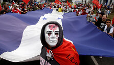 Protestas Hondūre