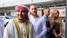Salih Rahil salono atidarymo &scaron;ventėje 