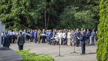 Medininkų tragedijos 30-ųjų metinių minėjimas prie Medininkų aukų memorialo