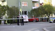 &Scaron;audymo incidentas Upsaloje / FREDRIK SANDBERG / AFP