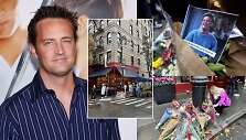 Matthew Perry gedintys gerbėjai renkasi prie &bdquo;Draugų&ldquo; būstinės Niujorke