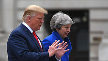 Donaldas Trumpas ir Theresa May