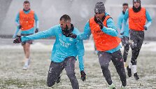 Madrido &bdquo;Real&ldquo; futbolininkų treniruotė