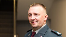 Nusikaltimų nuosavybei tyrimo skyriaus vir&scaron;ininkas Sigitas &Scaron;emis.