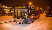 Autobuso avarija &Scaron;e&scaron;kinės kalno papėdėje Vilniuje