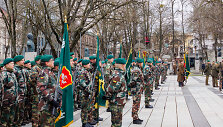 &Scaron;aulių vėliavos perdavimo ceremonija