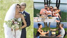 Katažina ir Deivydas Zvonkai su vaikais