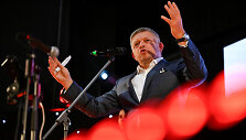 Slovakijos populistinis politikas Robertas Fico