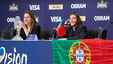 &bdquo;Eurovizijos&ldquo; nugalėtojo Salvadoro Sobralo  spaudos konferencija 