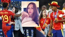 Lamine'as Yamalis su &scaron;irdies drauge Alexa Padilla
