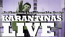 &bdquo;Antikvariniai Ka&scaron;pirovskio dantys&ldquo;, karantininis koncertas