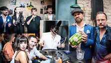 Teatro &bdquo;Kitas kampas&ldquo; vakarėlis Užupyje