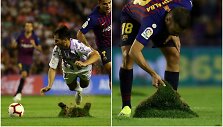 Veja iro Valjadolido stadione per rungtynes su &bdquo;Barcelona&ldquo;.