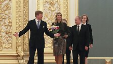 Olandijos karaliaus Willemo-Alexanderio ir jo žmonos Maximos vizitas Maskvoje.