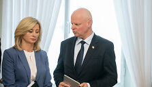 Rita Tama&scaron;unienė ir Saulius Skvernelis