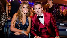 Lionelis Messi ir Antonella Roccuzzo