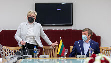 Ingrida &Scaron;imonytė ir Ramūnas Karbauskis