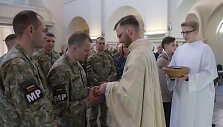 Karių i&scaron;lydėtuvių ceremonija &Scaron;v. Ignoto bažnyčioje