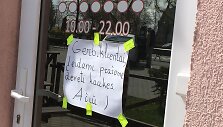 Karantinas Lietuvoje: kebabų kepykla Priekulėje