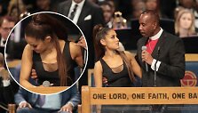 Ariana Grande ir vyskupas Charlesas H. Ellis trečiasis
