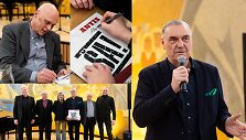 Grupės &bdquo;Antis&ldquo; vinilo plok&scaron;telės albumo &bdquo;&Scaron;a!&ldquo; pristatymas